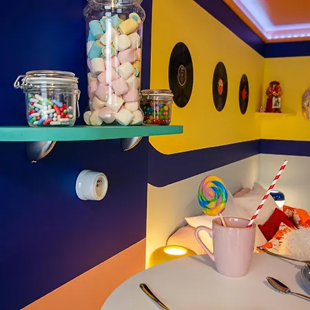 公寓 Retro Candy Lounge, Avec Terrasse Et Parking *