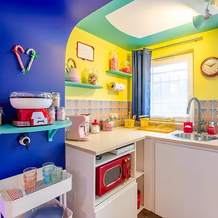 Apartament Retro Candy Lounge, Avec Terrasse Et Parking *