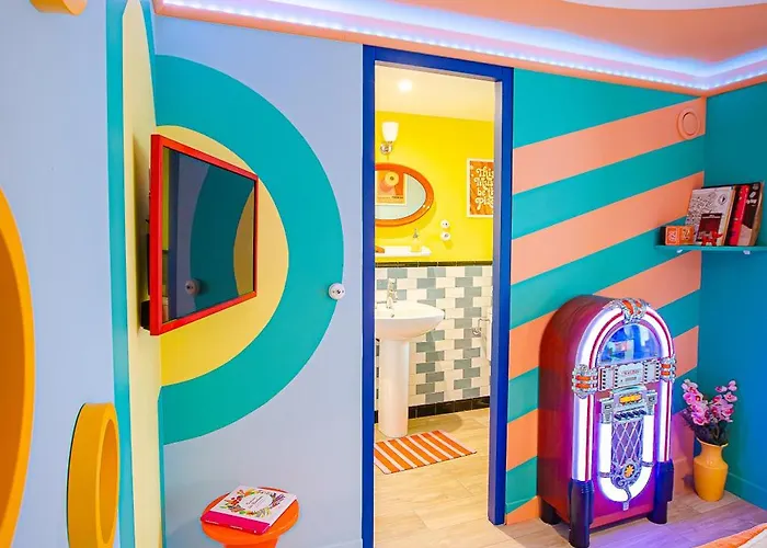 Apartment Retro Candy Lounge, Avec Terrasse Et Parking Ban-Saint-Martin