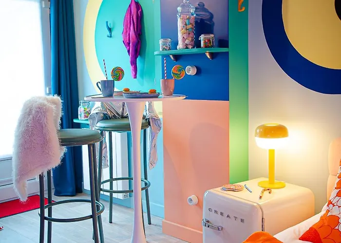 Apartmán Retro Candy Lounge, Avec Terrasse Et Parking