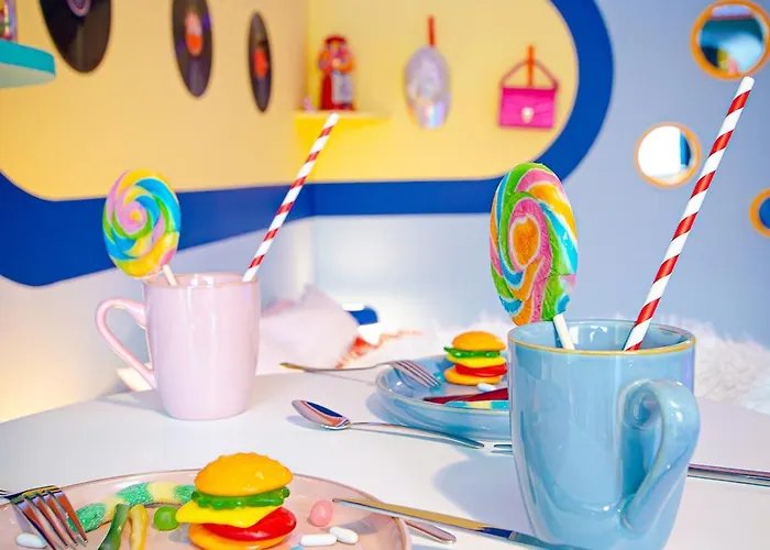 Retro Candy Lounge, Avec Terrasse Et Parking Apartmán Ban-Saint-Martin